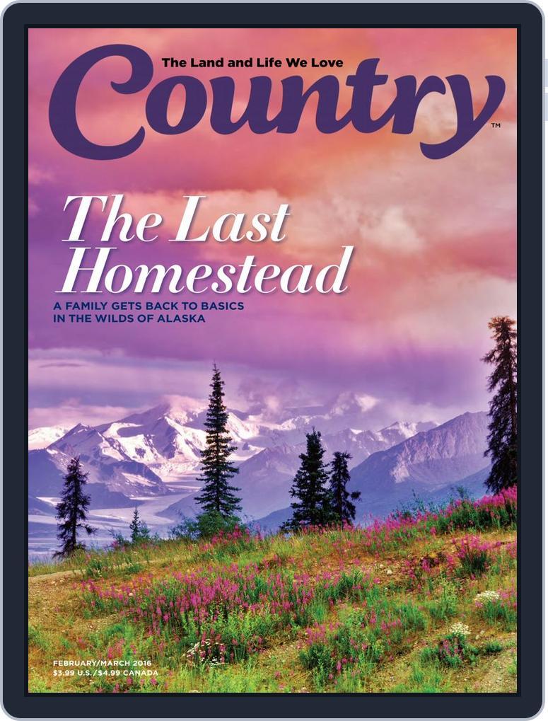Country (Digital) Subscription                    February 1st, 2016 Issue