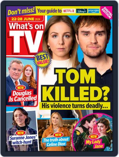 What's on TV June 22nd, 2024 Digital Back Issue Cover