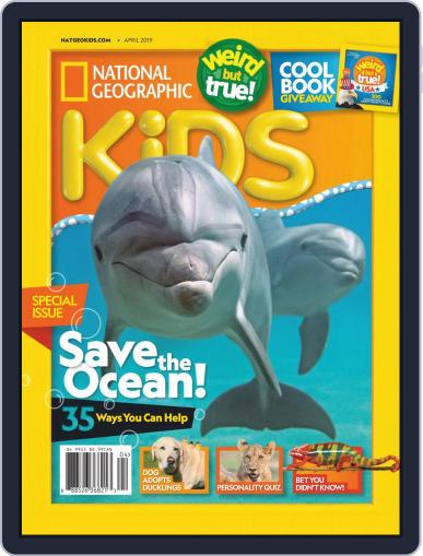 National Geographic Kids April 1st, 2019 Digital Back Issue Cover