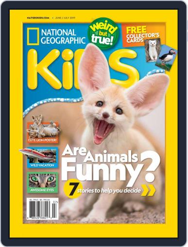 National Geographic Kids June 1st, 2019 Digital Back Issue Cover