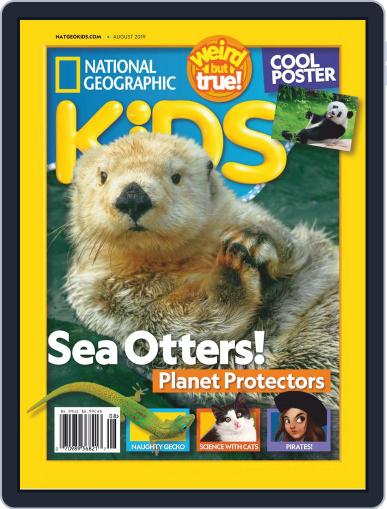 National Geographic Kids August 1st, 2019 Digital Back Issue Cover