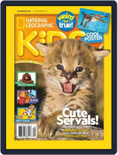 National Geographic Kids September 1st, 2019 Digital Back Issue Cover