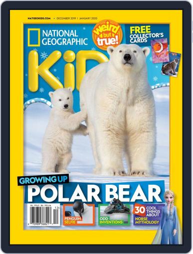 National Geographic Kids December 1st, 2019 Digital Back Issue Cover