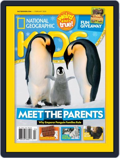 National Geographic Kids February 1st, 2020 Digital Back Issue Cover
