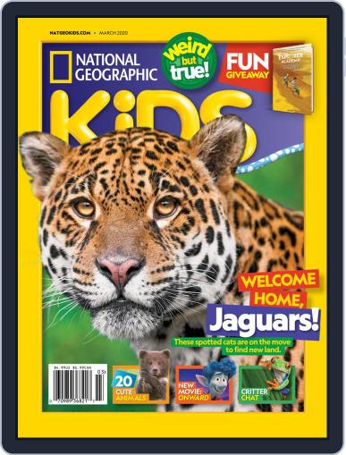 National Geographic Kids March 1st, 2020 Digital Back Issue Cover