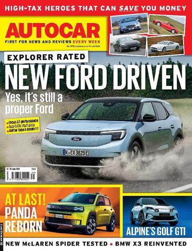 Autocar June 19th, 2024 Digital Back Issue Cover