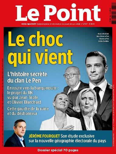 Le Point June 20th, 2024 Digital Back Issue Cover