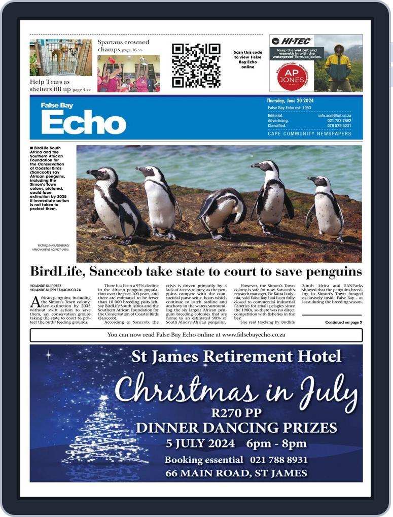 False Bay Echo (Digital) Subscription