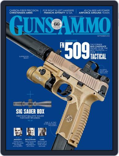 Guns & Ammo September 1st, 2018 Digital Back Issue Cover