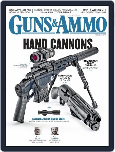 Guns & Ammo February 1st, 2019 Digital Back Issue Cover