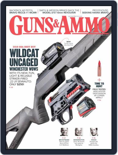 Guns & Ammo September 1st, 2019 Digital Back Issue Cover