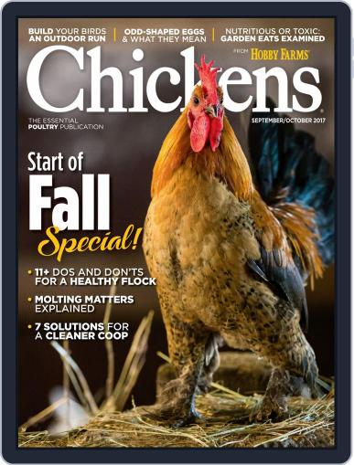 Chickens September 1st, 2017 Digital Back Issue Cover