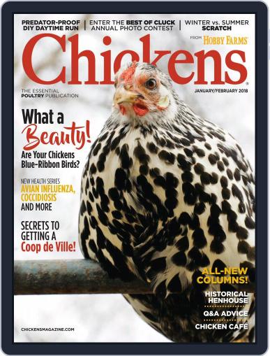 Chickens January 1st, 2018 Digital Back Issue Cover