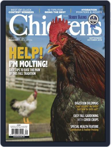 Chickens September 1st, 2019 Digital Back Issue Cover