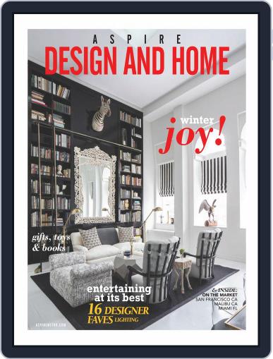ASPIRE DESIGN AND HOME March 7th, 2017 Digital Back Issue Cover