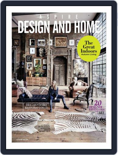 ASPIRE DESIGN AND HOME December 7th, 2017 Digital Back Issue Cover