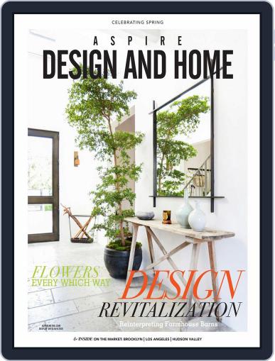 ASPIRE DESIGN AND HOME March 1st, 2018 Digital Back Issue Cover