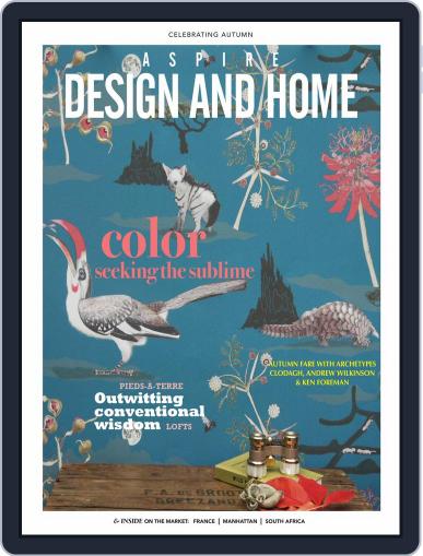 ASPIRE DESIGN AND HOME September 1st, 2018 Digital Back Issue Cover