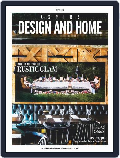 ASPIRE DESIGN AND HOME April 1st, 2019 Digital Back Issue Cover