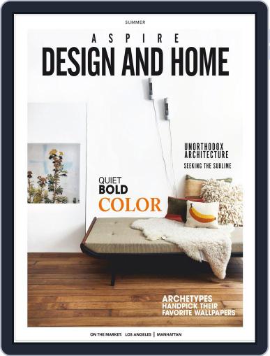 ASPIRE DESIGN AND HOME May 1st, 2019 Digital Back Issue Cover