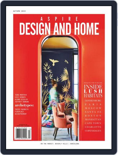 ASPIRE DESIGN AND HOME August 1st, 2019 Digital Back Issue Cover