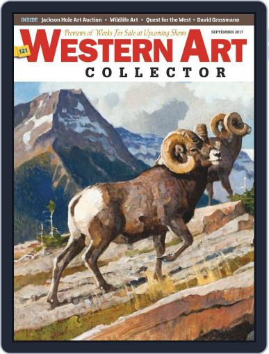 Western Art Collector September 1st, 2017 Digital Back Issue Cover