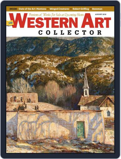 Western Art Collector August 1st, 2018 Digital Back Issue Cover