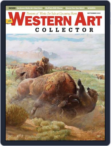 Western Art Collector September 1st, 2018 Digital Back Issue Cover