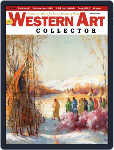 Western Art Collector March 1st, 2020 Digital Back Issue Cover