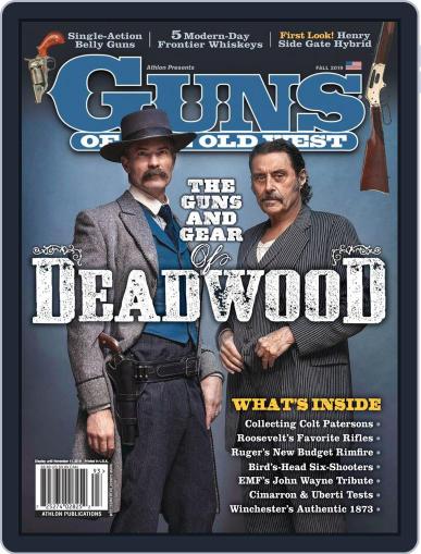 Guns of the Old West August 1st, 2019 Digital Back Issue Cover