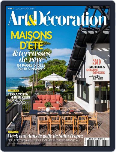 Art & Décoration July 1st, 2024 Digital Back Issue Cover