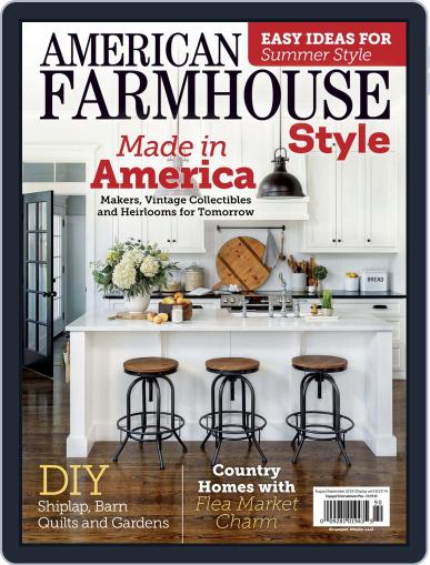American Farmhouse Style August 1st, 2019 Digital Back Issue Cover