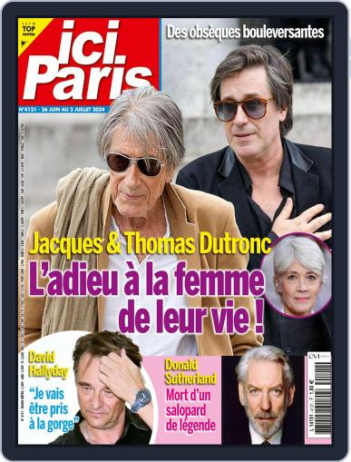 Ici Paris June 26th, 2024 Digital Back Issue Cover