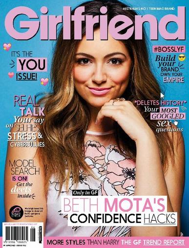 Girlfriend Australia June 1st, 2016 Digital Back Issue Cover