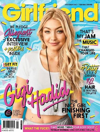 Girlfriend Australia May 1st, 2016 Digital Back Issue Cover