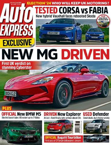 Auto Express June 26th, 2024 Digital Back Issue Cover