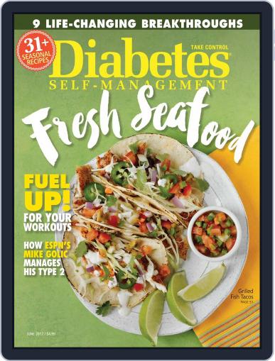 Diabetes Self-Management June 1st, 2017 Digital Back Issue Cover