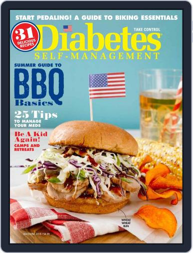 Diabetes Self-Management May 1st, 2018 Digital Back Issue Cover