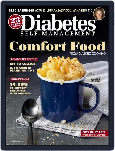 Diabetes Self-Management September 1st, 2018 Digital Back Issue Cover