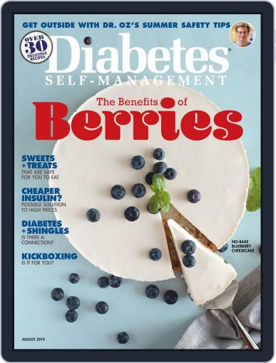 Diabetes Self-Management July 1st, 2019 Digital Back Issue Cover