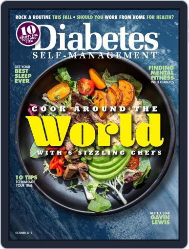 Diabetes Self-Management September 1st, 2019 Digital Back Issue Cover