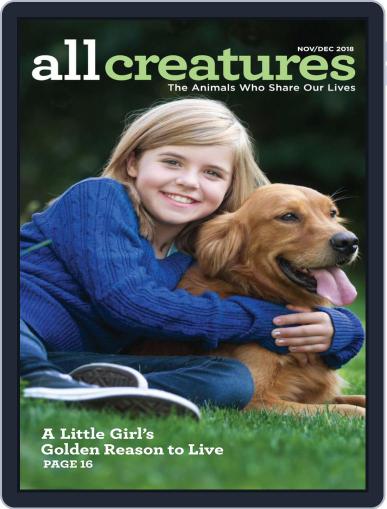 All Creatures November 1st, 2018 Digital Back Issue Cover