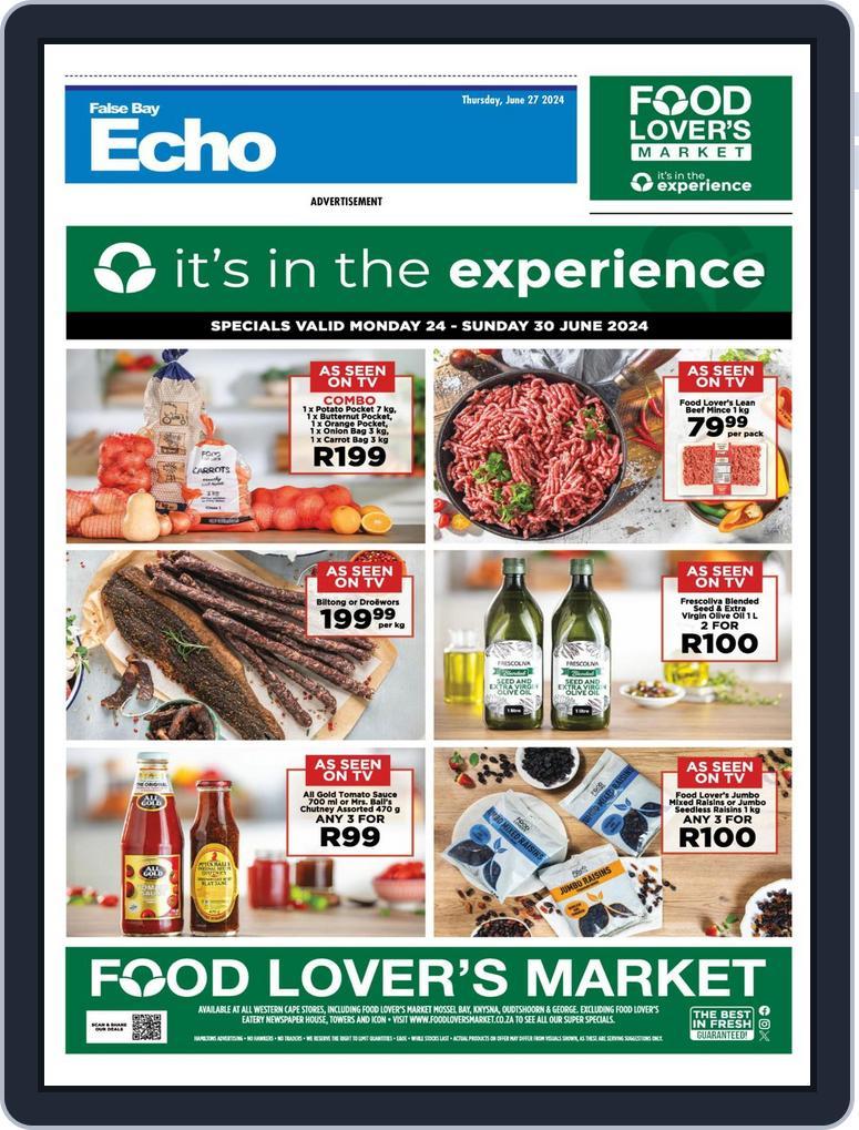 False Bay Echo (Digital) Subscription