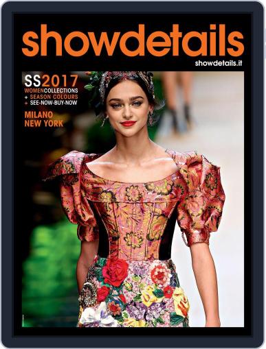 SHOWDETAILS MILANO+NEW YORK (Digital) January 1st, 2017 Issue Cover