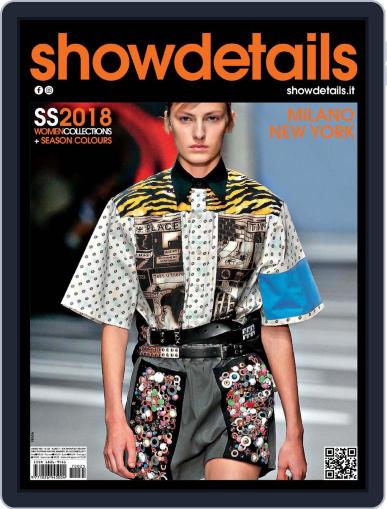 SHOWDETAILS MILANO+NEW YORK (Digital) January 1st, 2018 Issue Cover
