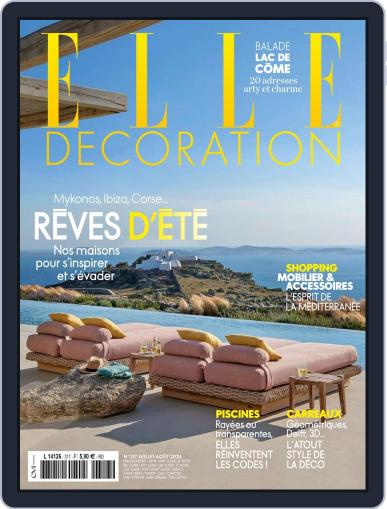 Elle Décoration France July 1st, 2024 Digital Back Issue Cover