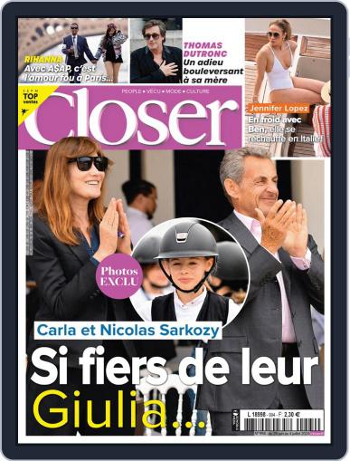 Closer France June 28th, 2024 Digital Back Issue Cover