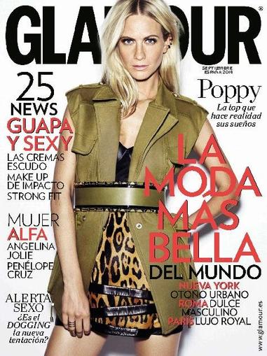 Glamour España August 20th, 2014 Digital Back Issue Cover