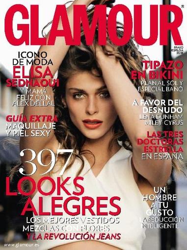 Glamour España April 21st, 2014 Digital Back Issue Cover