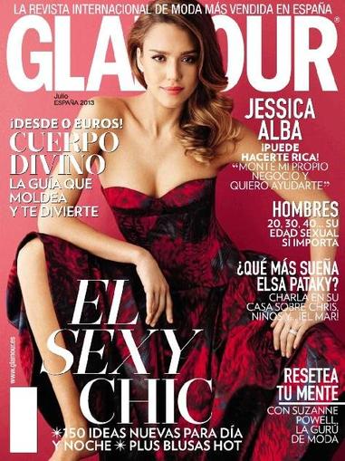 Glamour España June 19th, 2013 Digital Back Issue Cover